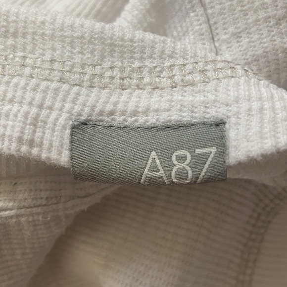 AÉROPOSTALE SIZE XS Waffle Long-sleeved Crewneck - Picture 9 of 9